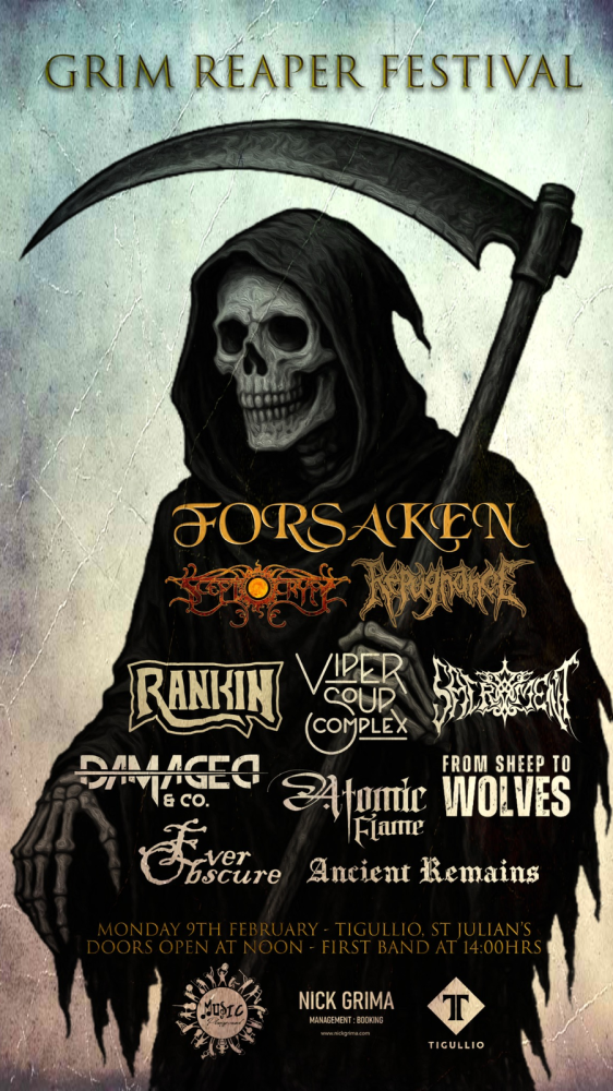 GRIM REAPER FESTIVAL 2026 - 25TH Anniversary